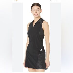 Adidas NEW Sport Heat.Rdy Sustainable Golf Dress Womens Large black